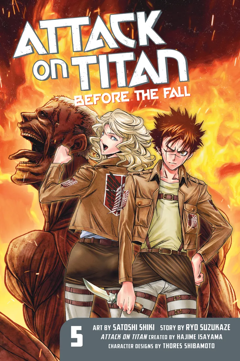 Cover of Attack on Titan: Before the Fall Vol 5