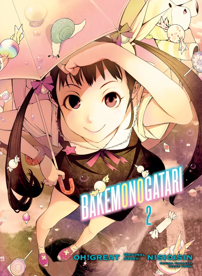 Cover of BAKEMONOGATARI Vol 2