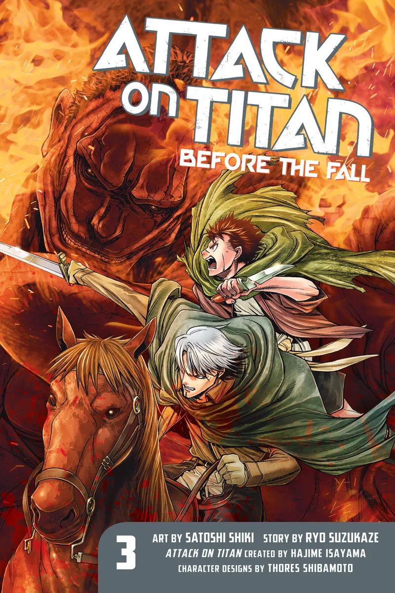 Cover of Attack on Titan: Before the Fall Vol 3