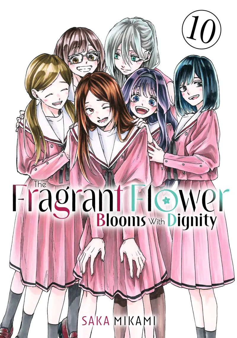 Cover of The Fragrant Flower Blooms With Dignity Vol 10