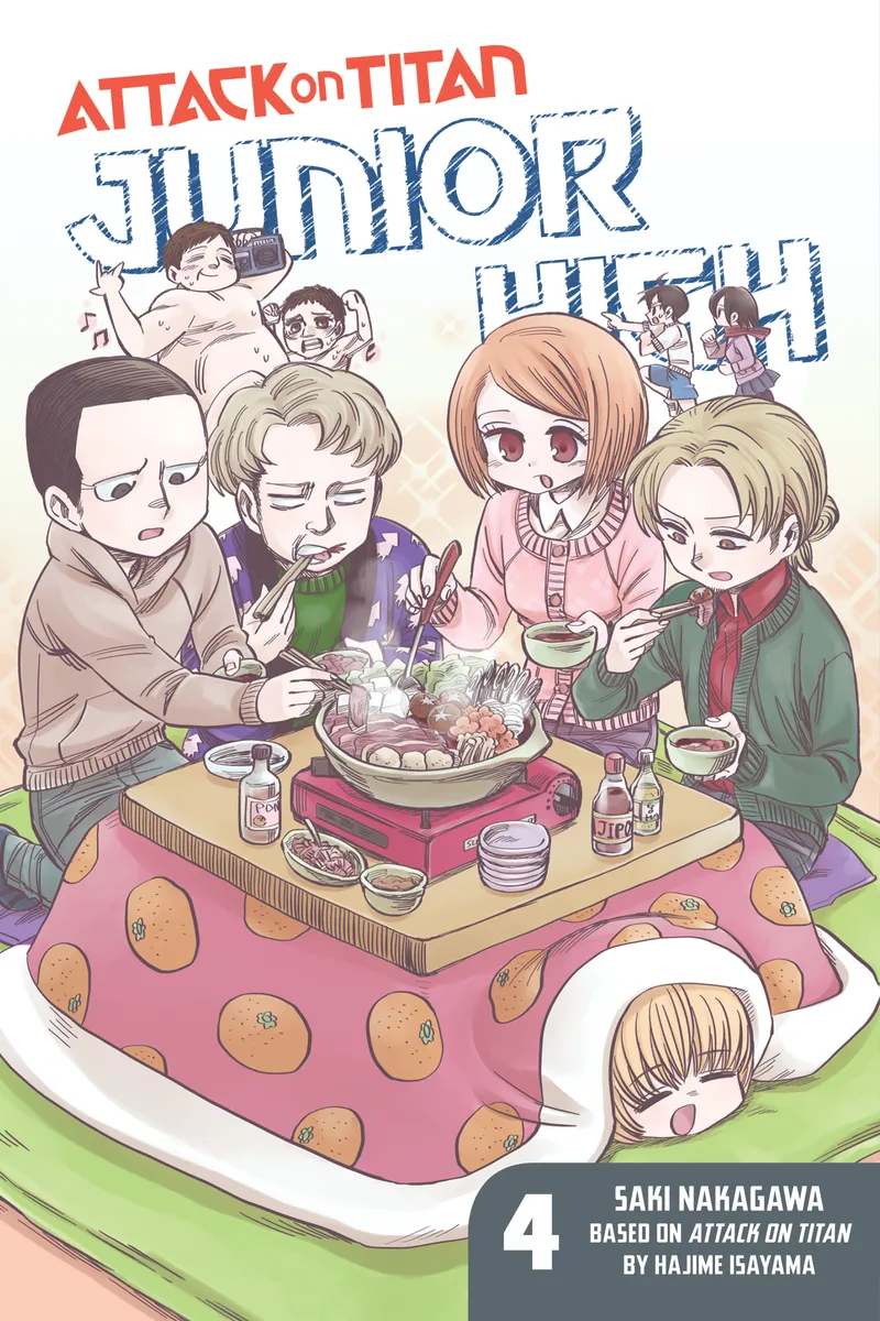 Cover of Attack on Titan: Junior High Vol 4