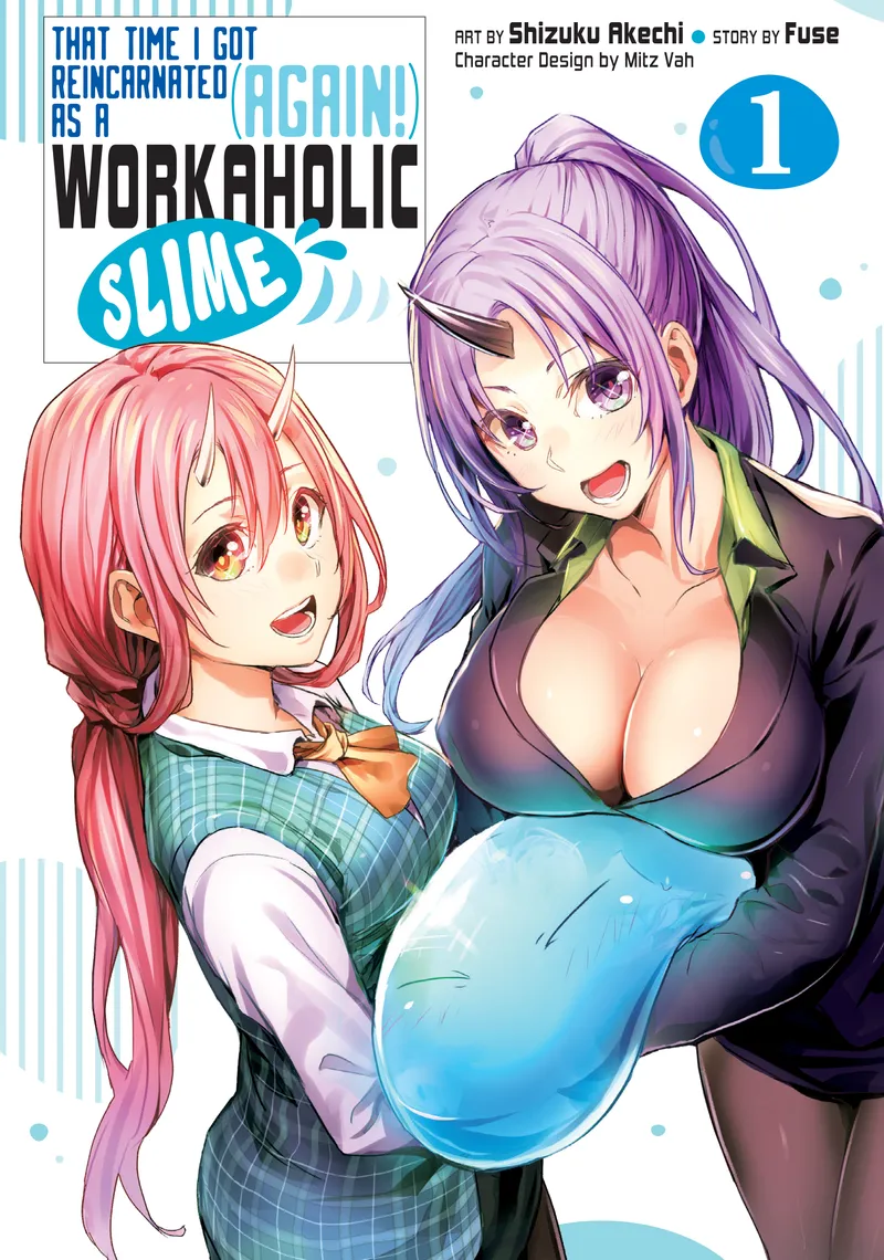 Cover of That Time I Got Reincarnated (Again!) as a Workaholic Slime Vol. 1