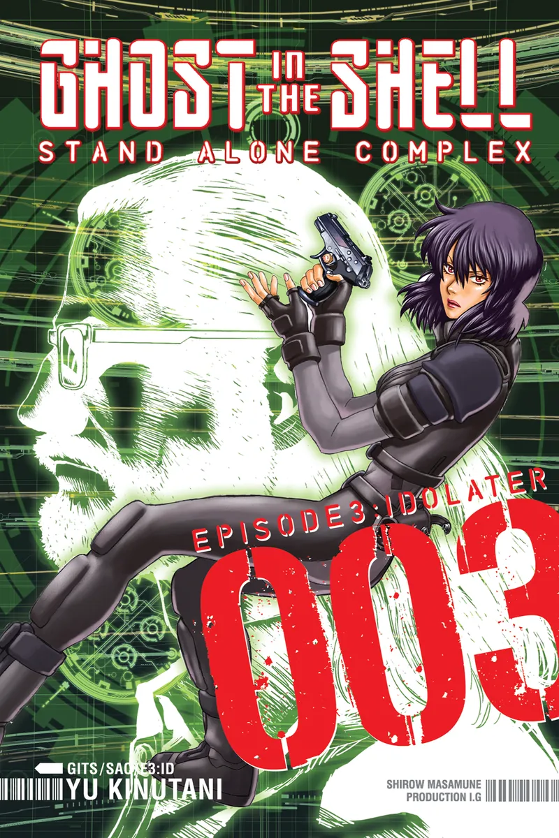 Cover of Ghost in the Shell Stand Alone Complex Vol 3