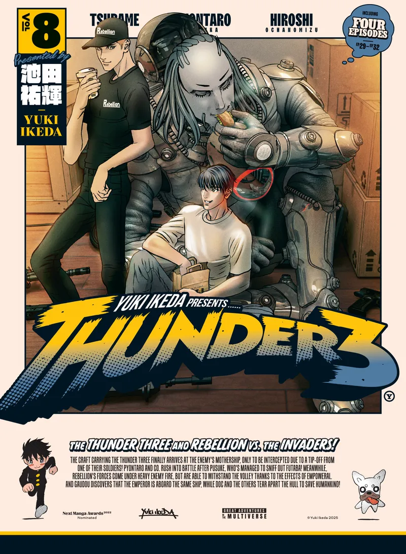 Cover of Thunder 3 Vol. 8