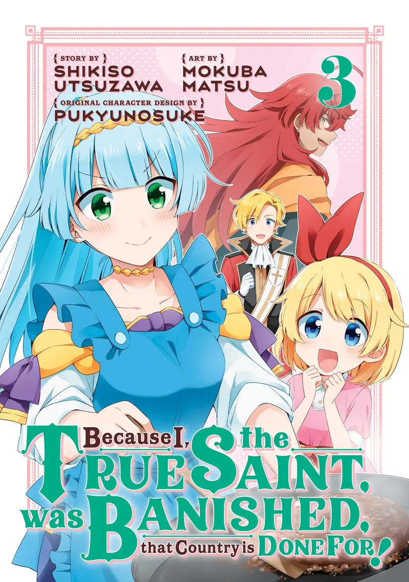 Cover of Because I, the True Saint, was Banished, that Country is Done For! Vol 3
