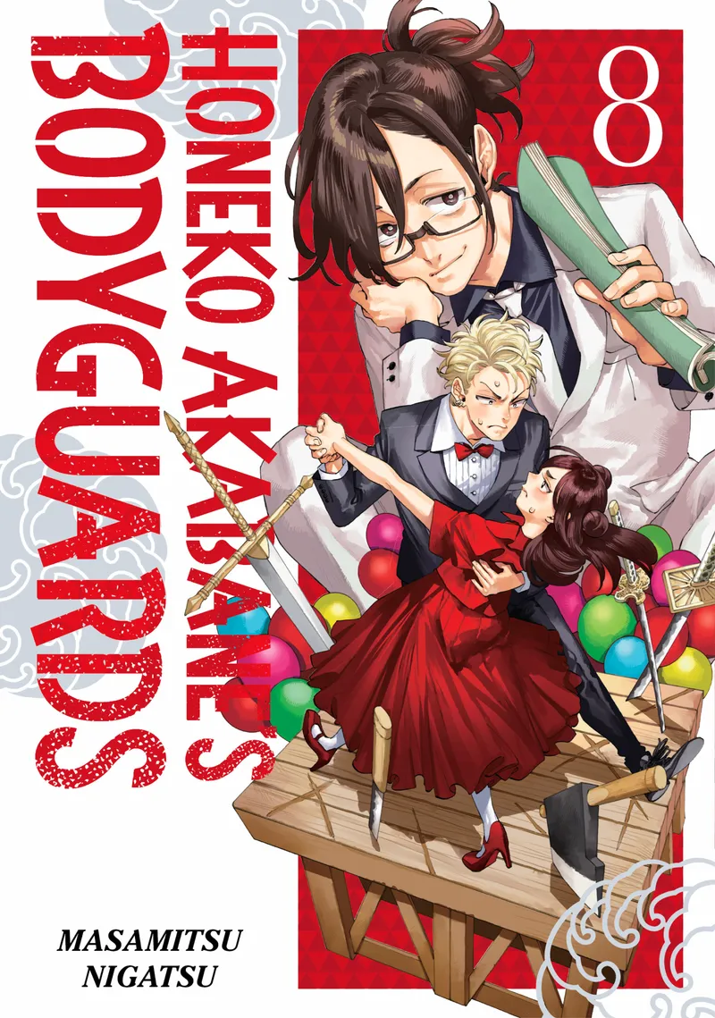 Cover of Honeko Akabane's Bodyguards Vol 8