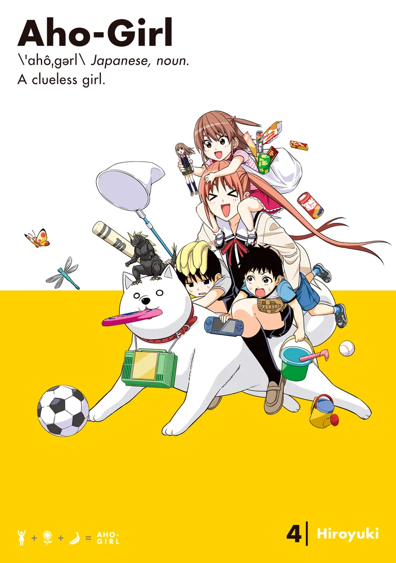 Cover of Aho-Girl: A Clueless Girl Vol 4