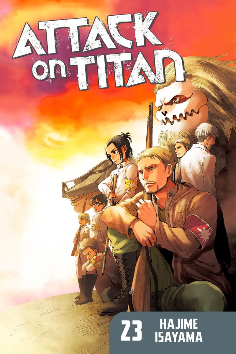 Cover of Attack on Titan Vol 23