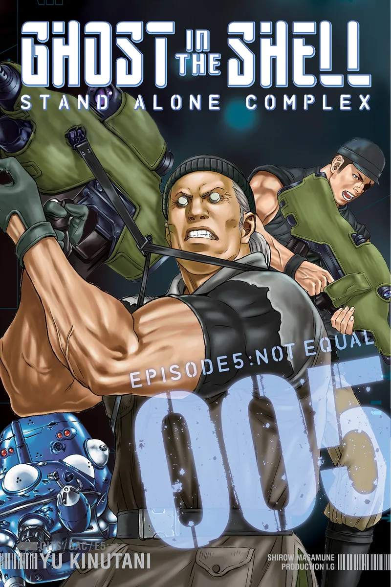 Cover of Ghost in the Shell Stand Alone Complex Vol 5