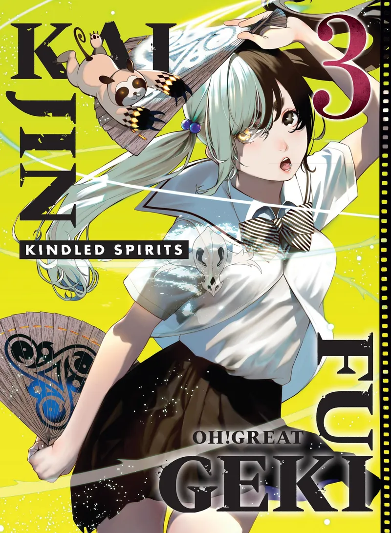 Cover of Kaijin Fugeki: Kindled Spirits Vol 3