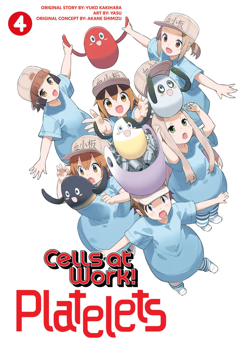Cover of Cells at Work: Platelets! Vol 4
