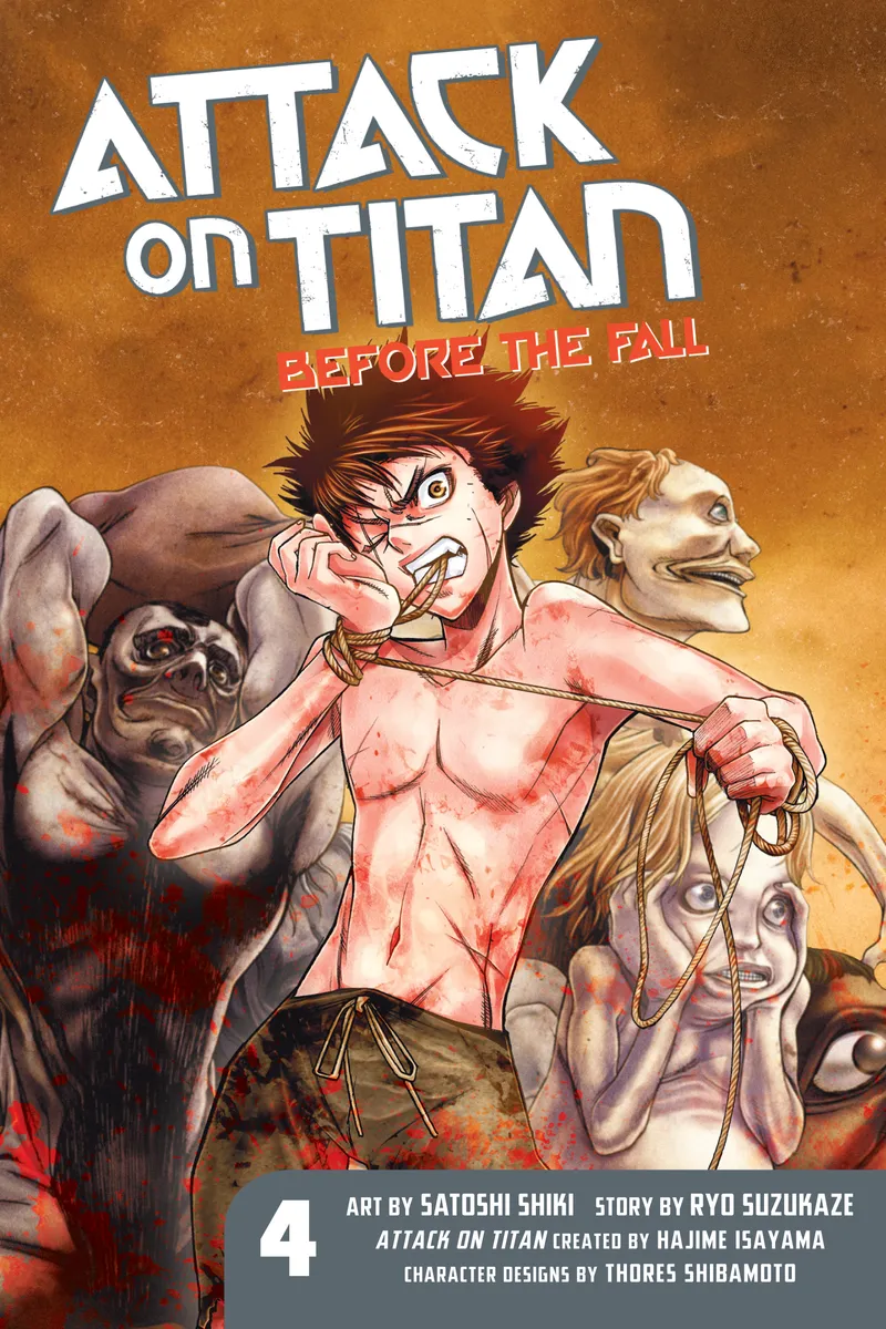 Cover of Attack on Titan: Before the Fall Vol 4