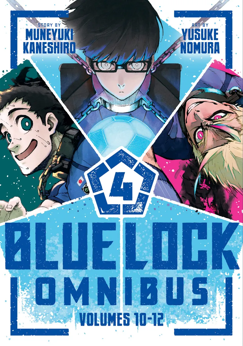 Cover of Blue Lock Omnibus Vol. 4