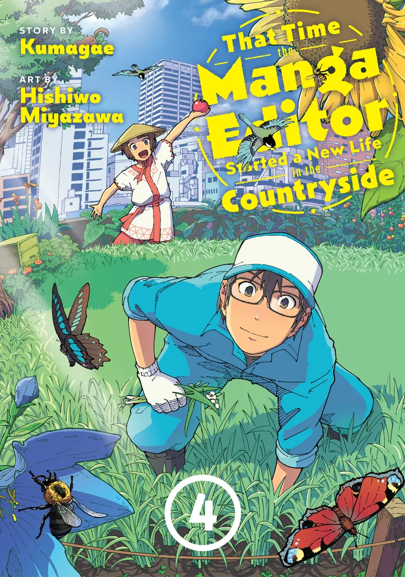 Cover of That Time the Manga Editor Started a New Life in the Countryside Vol 4
