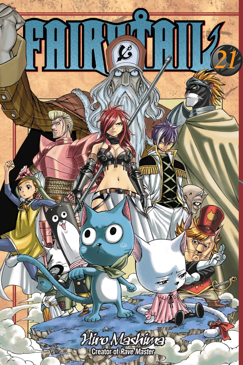 Cover of FAIRY TAIL Vol 21