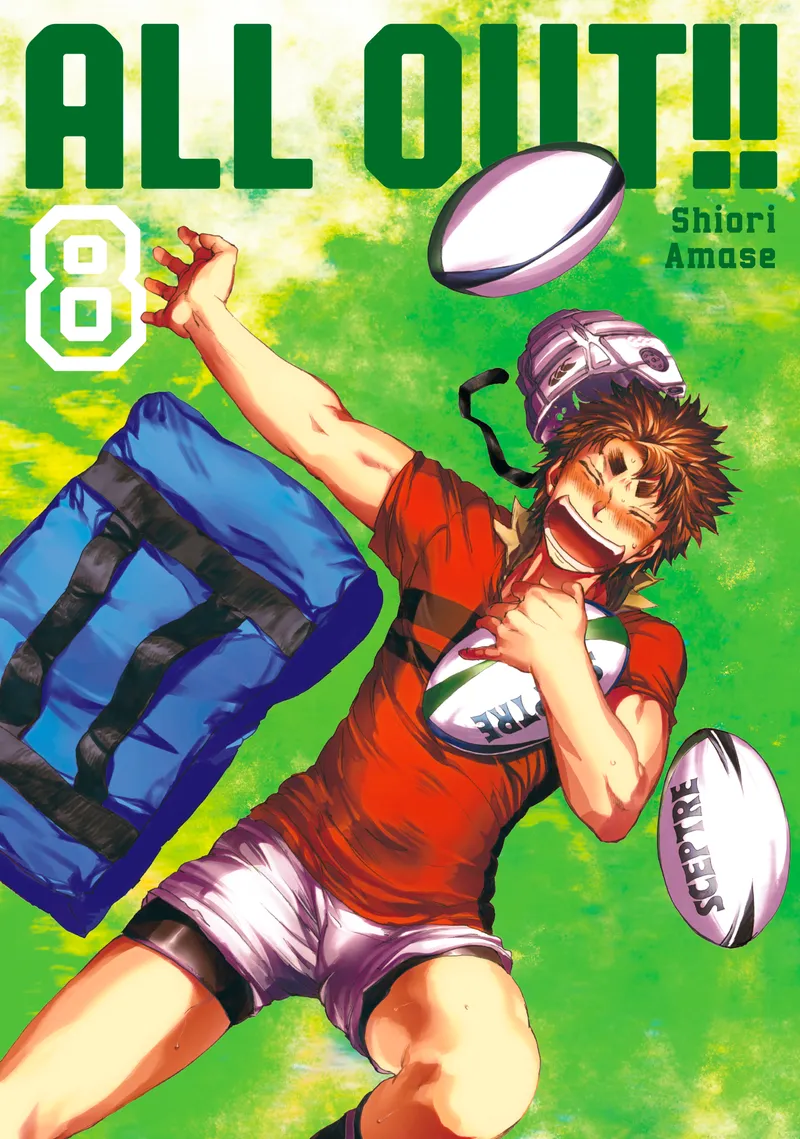 Cover of All-Out!! Vol 8