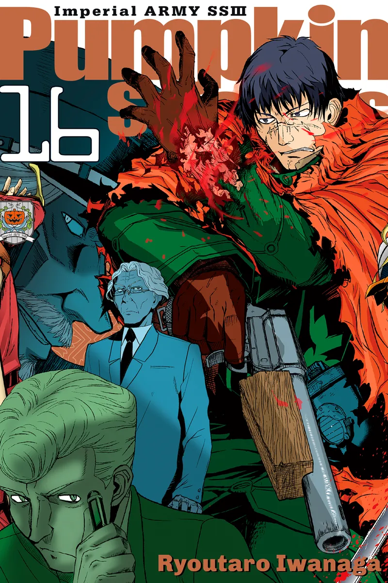 Cover of Pumpkin Scissors Vol 16