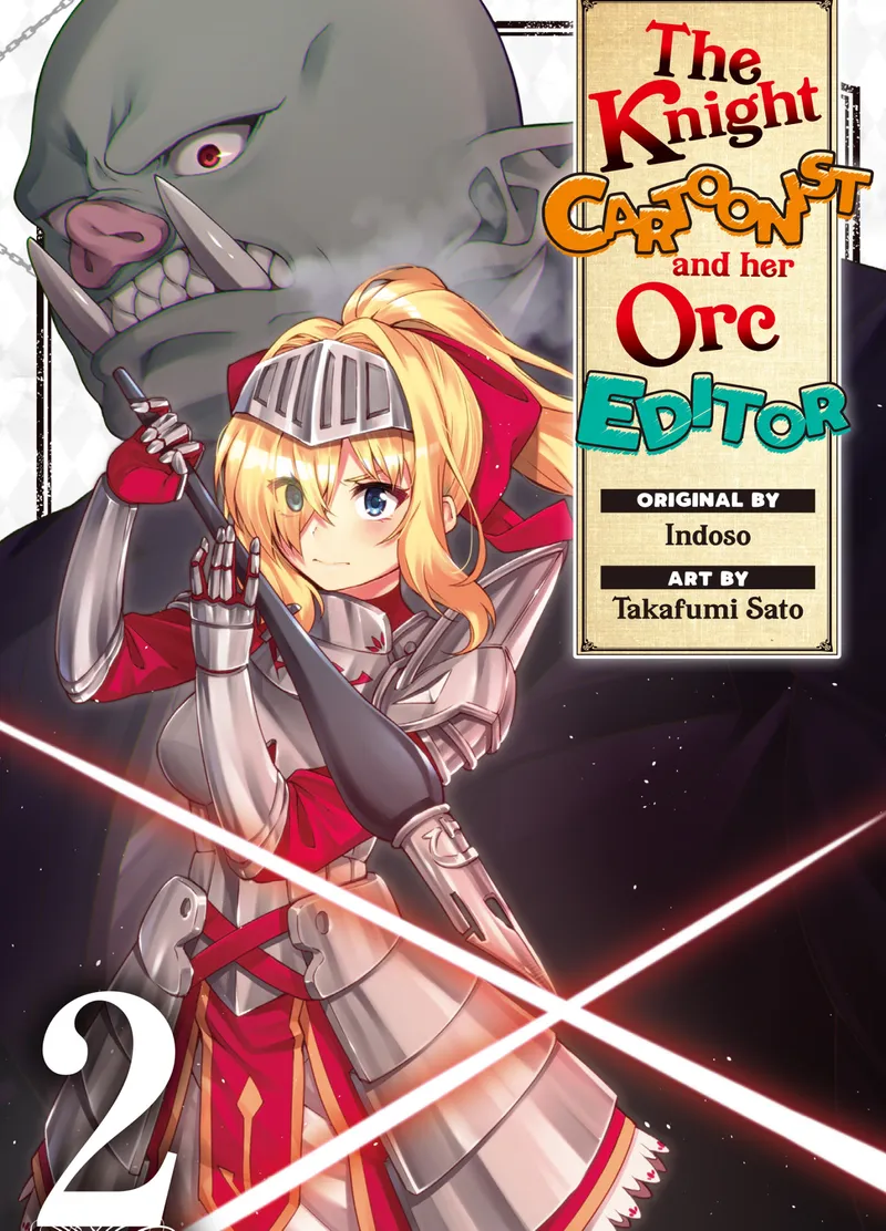 Cover of The Knight Cartoonist and Her Orc Editor Vol 2