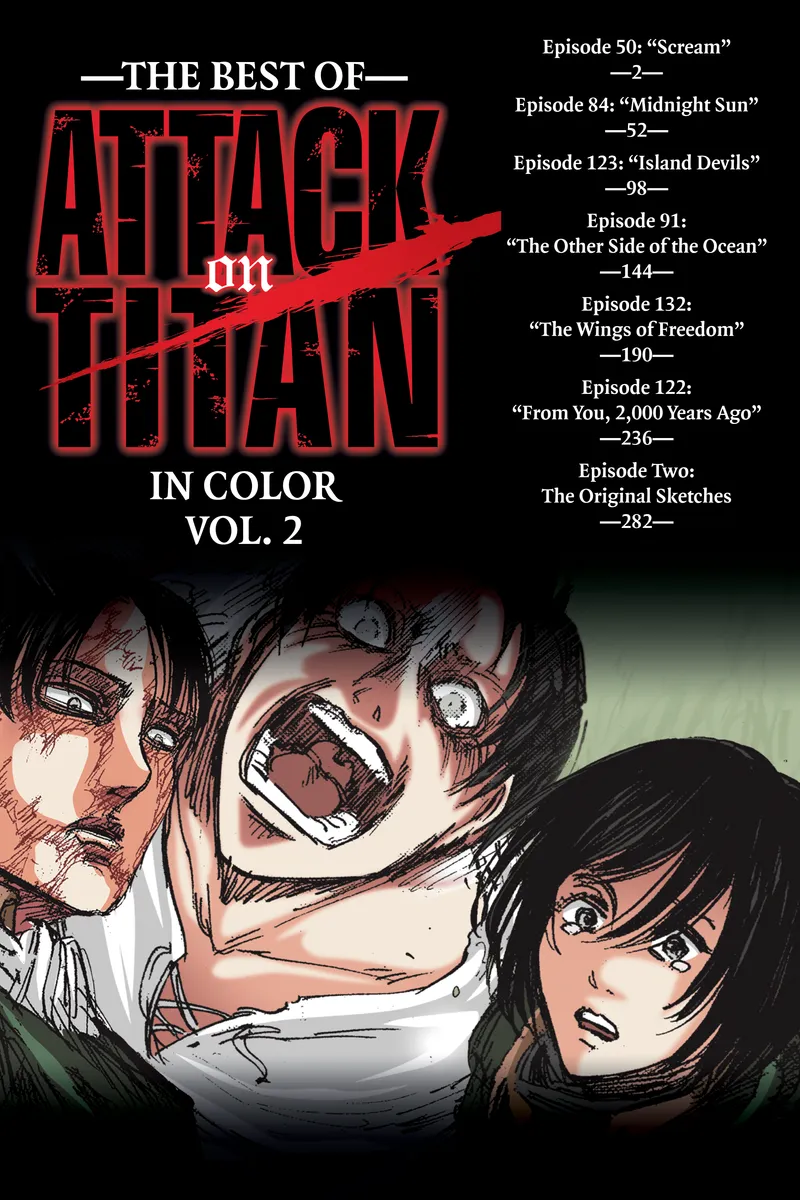 Cover of The Best of Attack on Titan: In Color Vol 2
