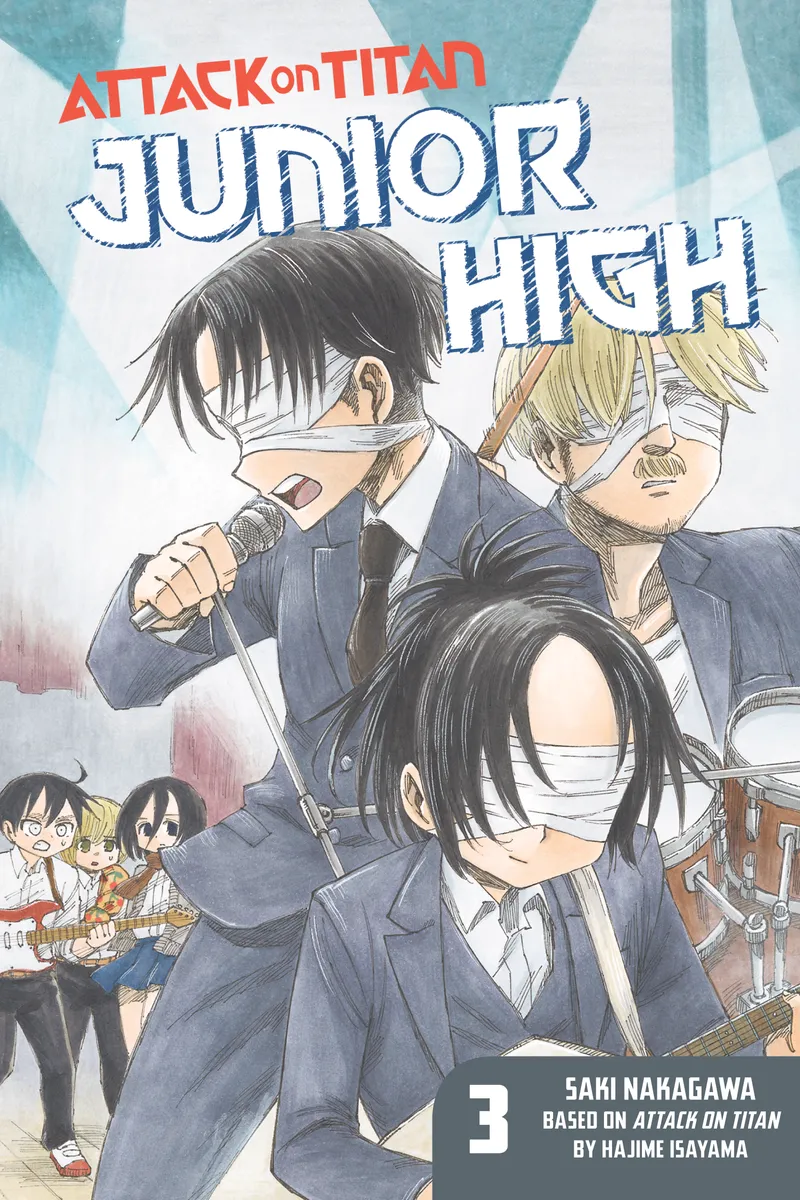 Cover of Attack on Titan: Junior High Vol 3