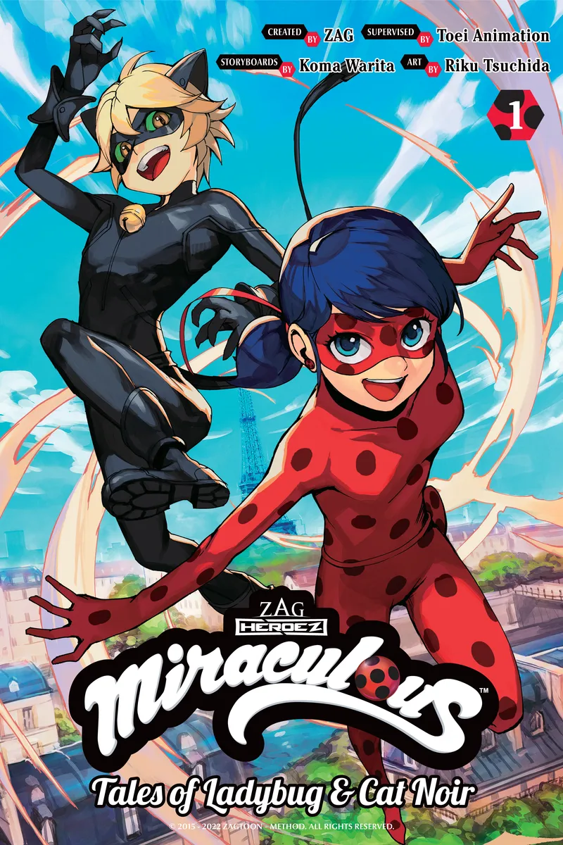 Cover of Miraculous: Tales of Ladybug & Cat Noir Vol. 1