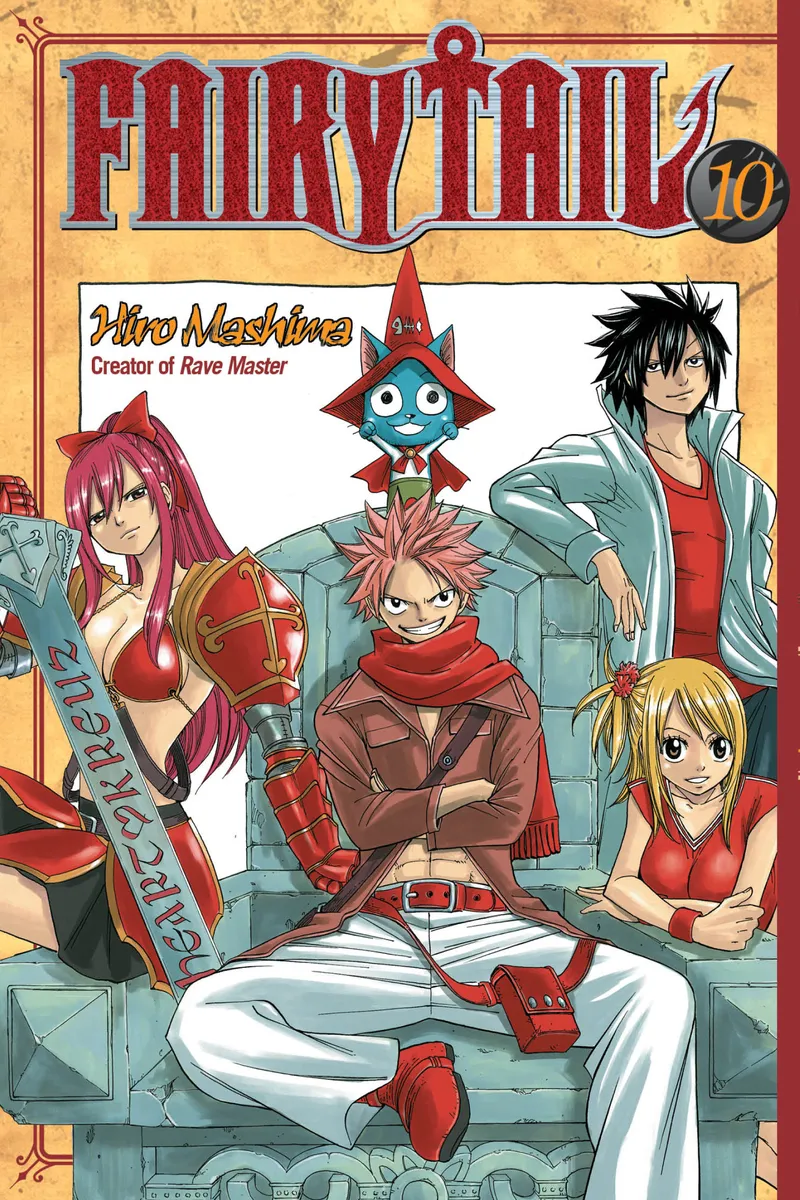 Cover of FAIRY TAIL Vol 10