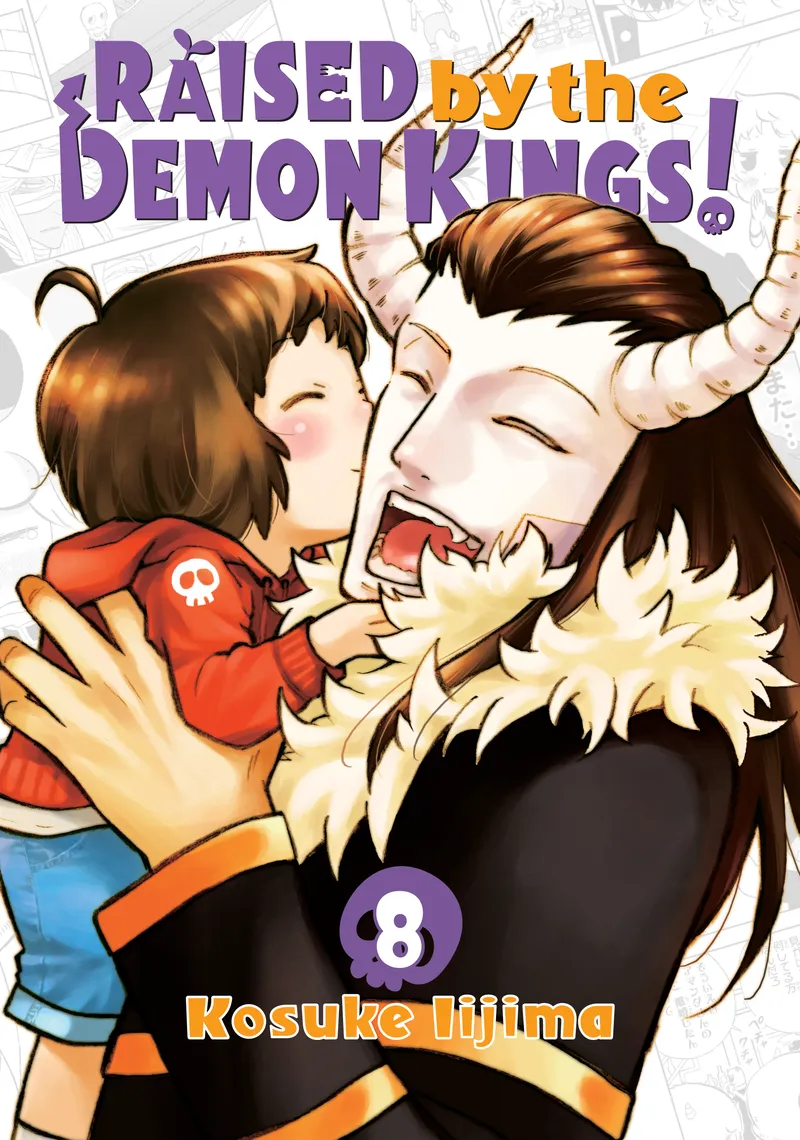 Cover of Raised by the Demon Kings! Vol 8