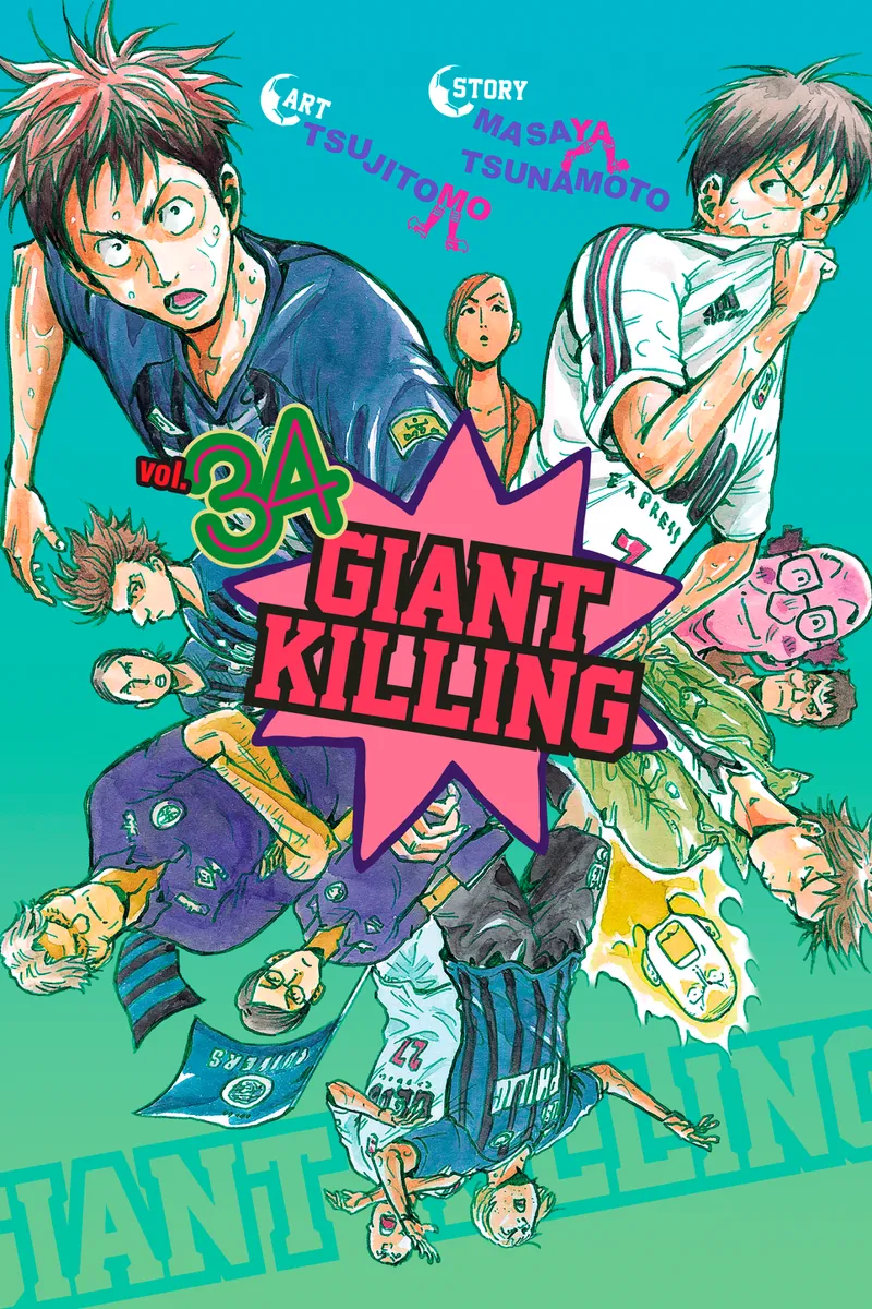 Cover of Giant Killing Vol 34