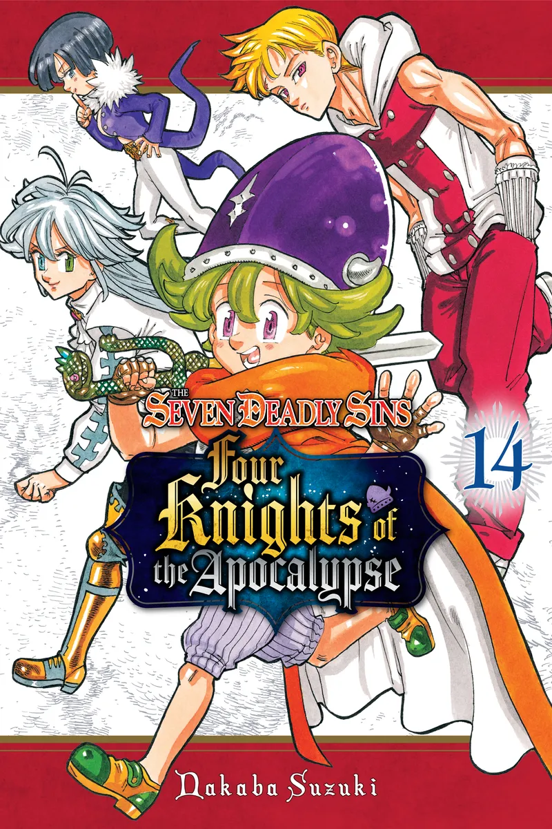 Cover of The Seven Deadly Sins: Four Knights of the Apocalypse Vol 14