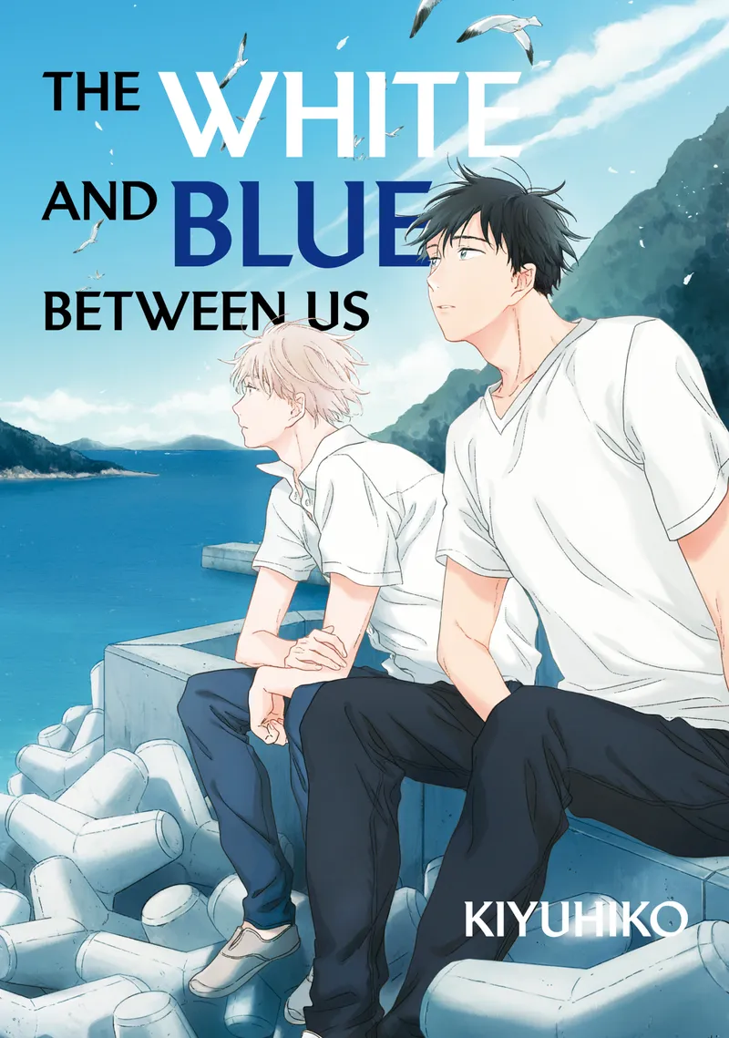 Cover of The White and Blue Between Us Oneshot