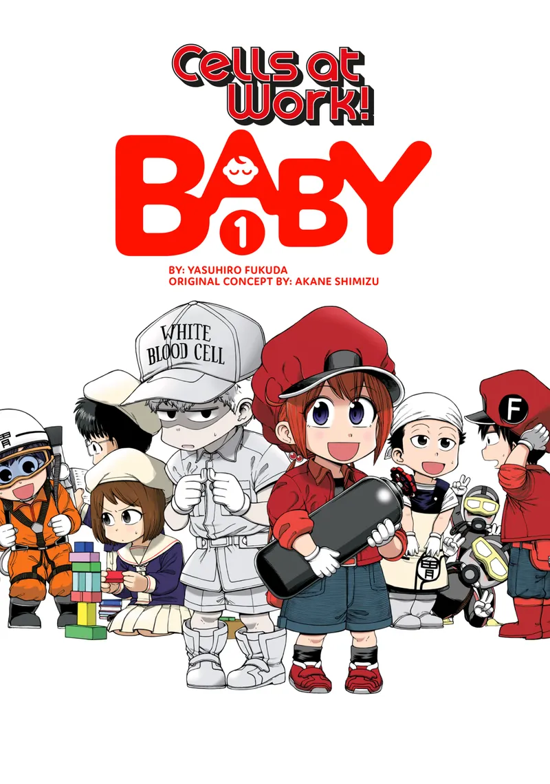 Cover of Cells at Work! Baby Vol. 1
