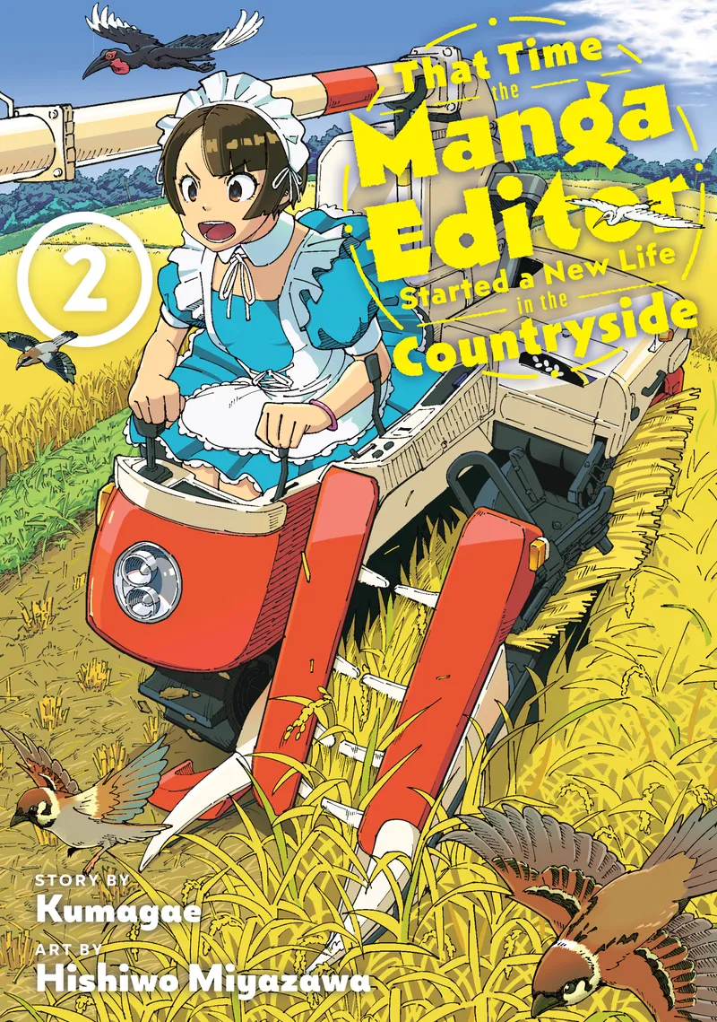 Cover of That Time the Manga Editor Started a New Life in the Countryside Vol 2