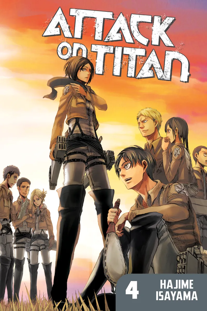 Cover of Attack on Titan Vol 4
