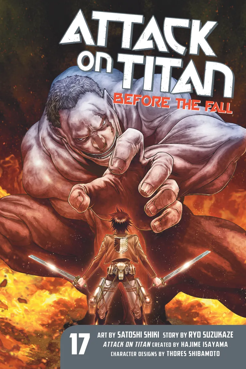 Cover of Attack on Titan: Before the Fall Vol 17