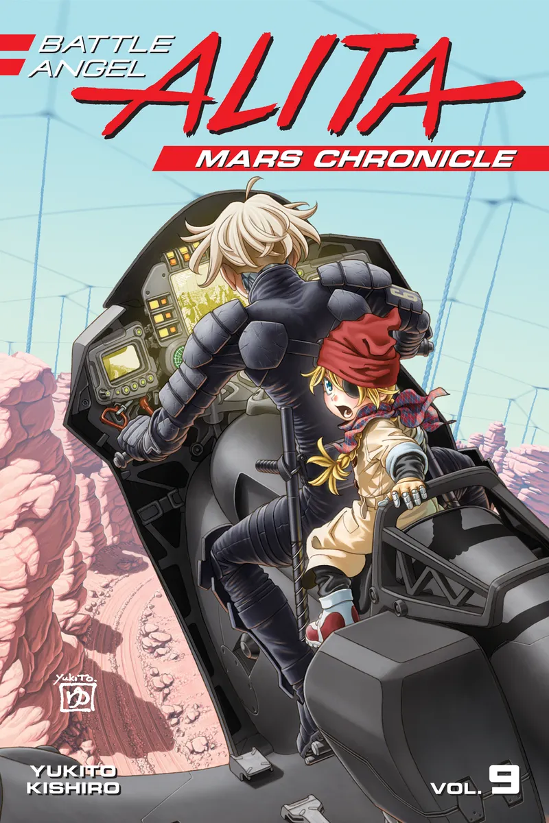 Cover of Battle Angel Alita: Mars Chronicle Vol 9