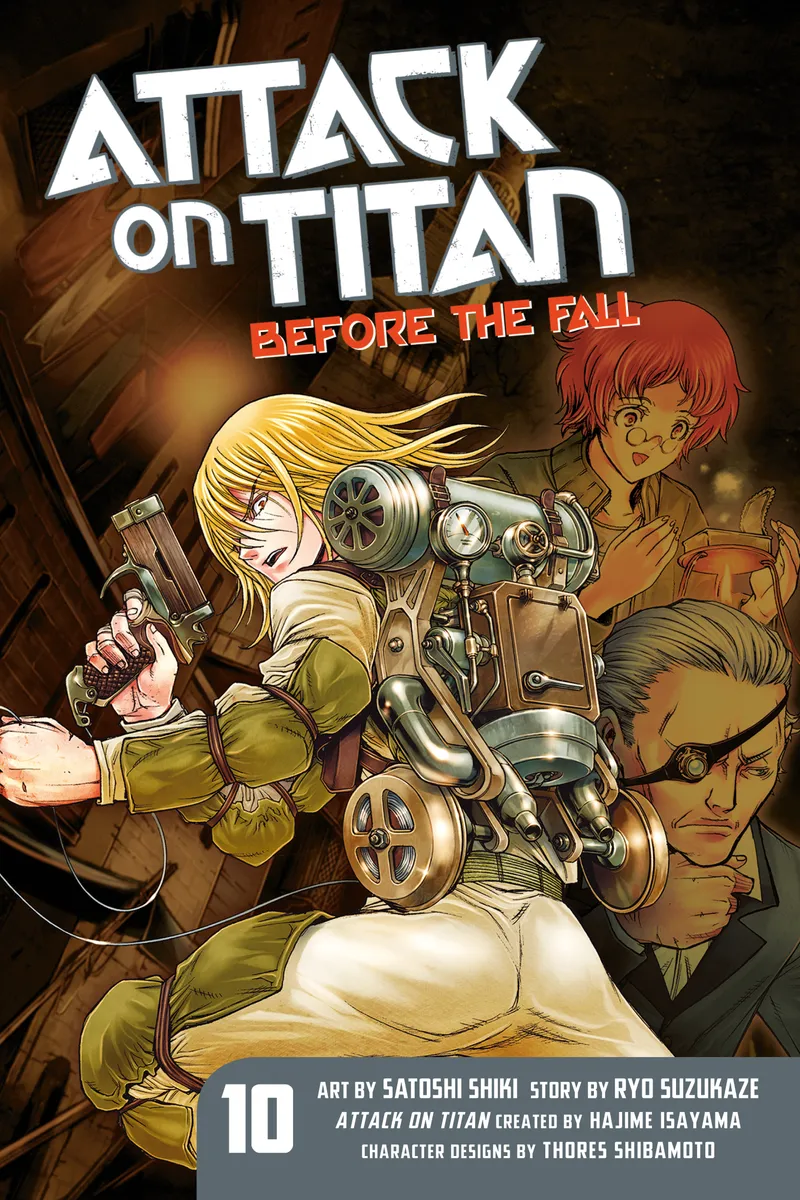 Cover of Attack on Titan: Before the Fall Vol 10