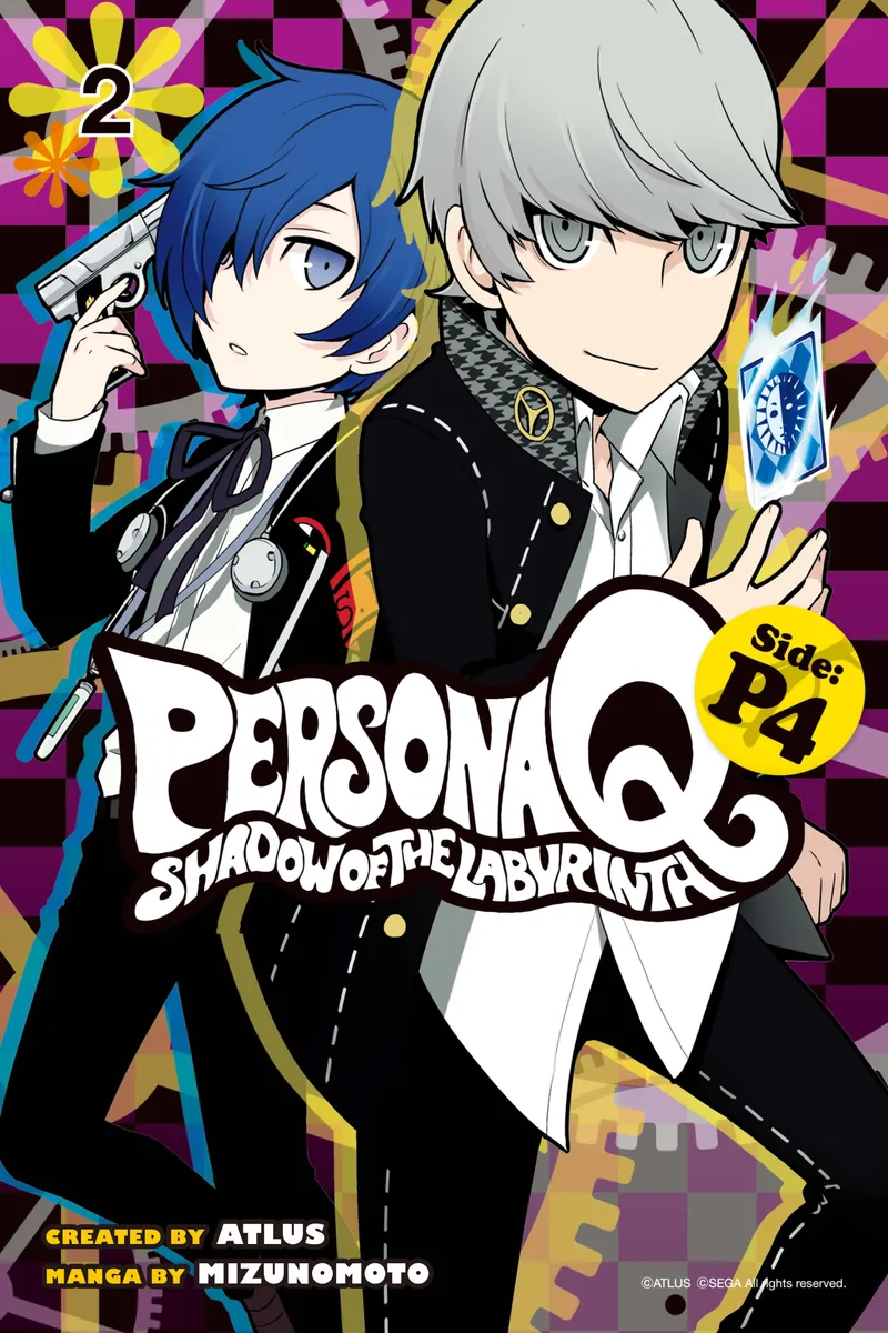 Cover of Persona Q: Shadow of the Labyrinth Side: P4 Vol 2