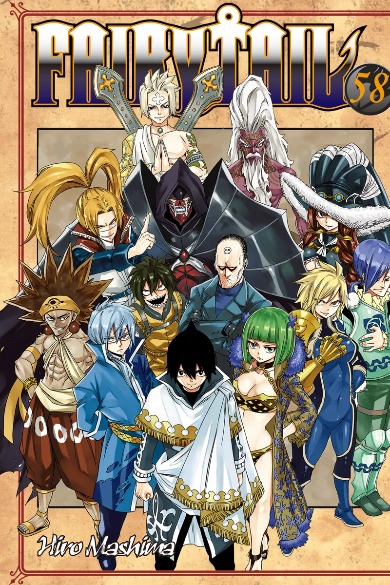 Cover of FAIRY TAIL Vol 58