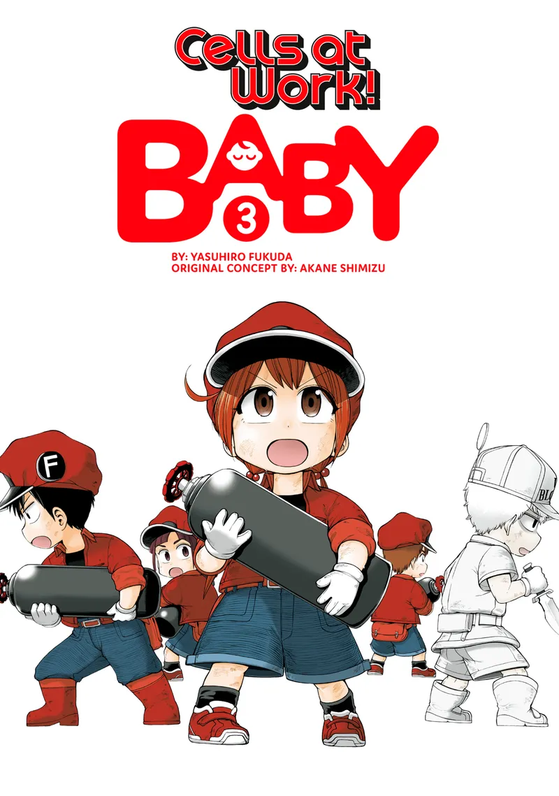 Cover of Cells at Work! Baby Vol 3