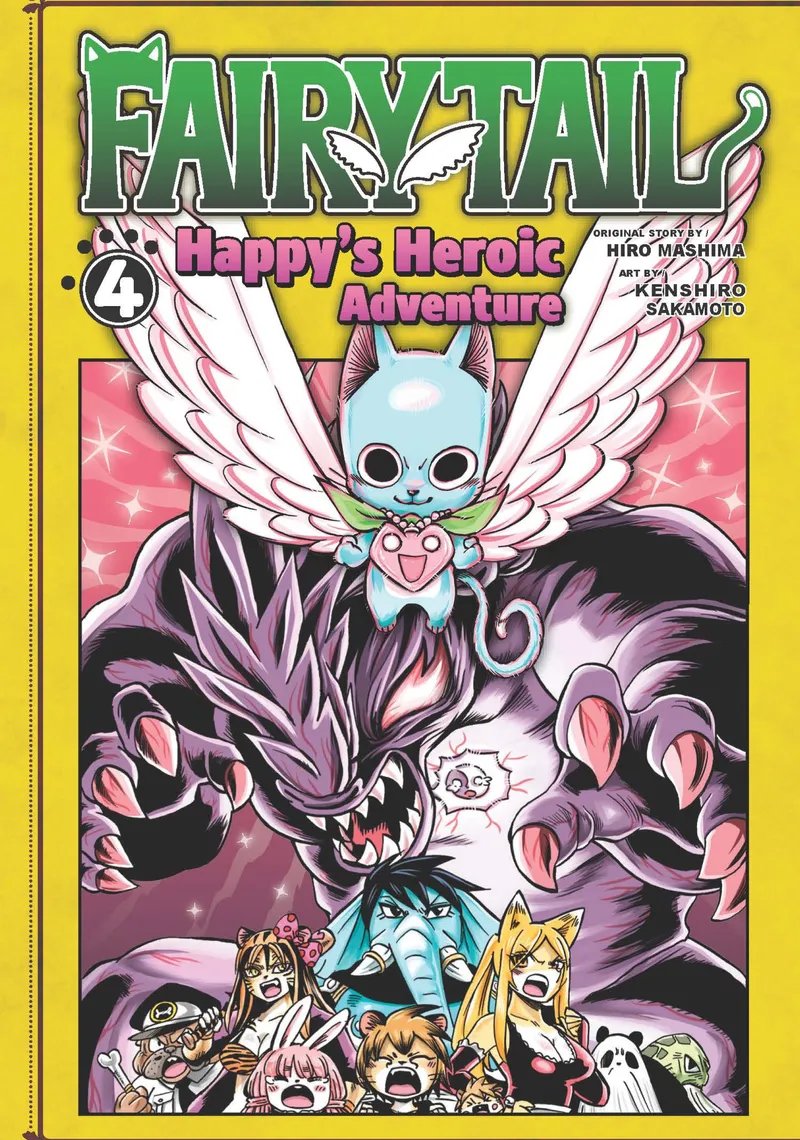 Cover of FAIRY TAIL: Happy's Heroic Adventure Vol 4