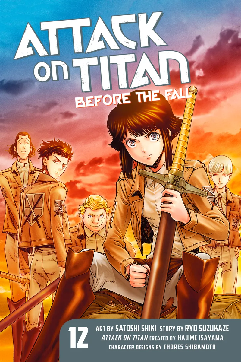Cover of Attack on Titan: Before the Fall Vol 12