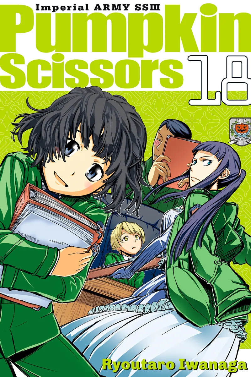 Cover of Pumpkin Scissors Vol 18