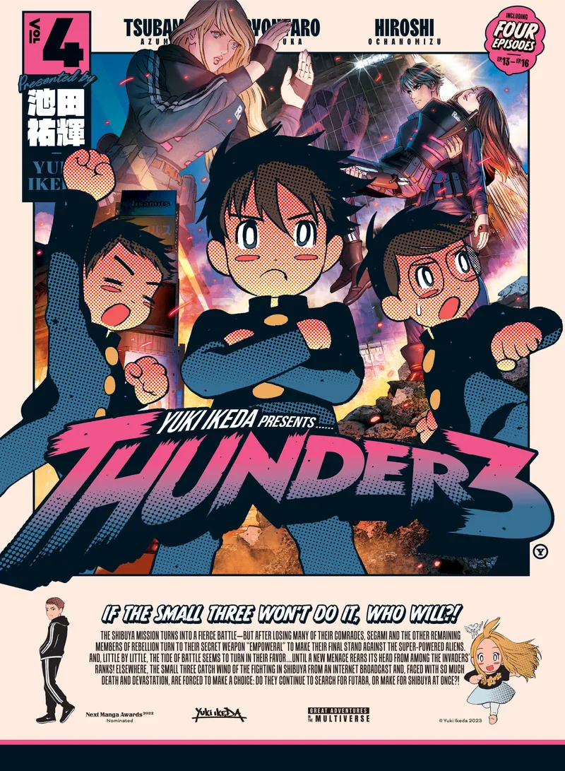Cover of Thunder 3 Vol. 4