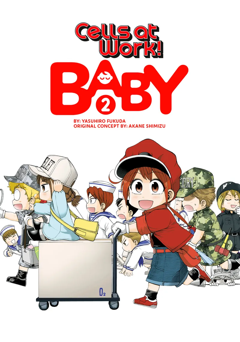 Cover of Cells at Work! Baby Vol 2