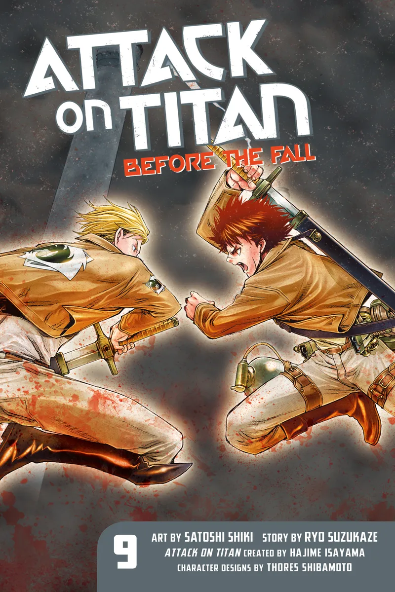 Cover of Attack on Titan: Before the Fall Vol 9