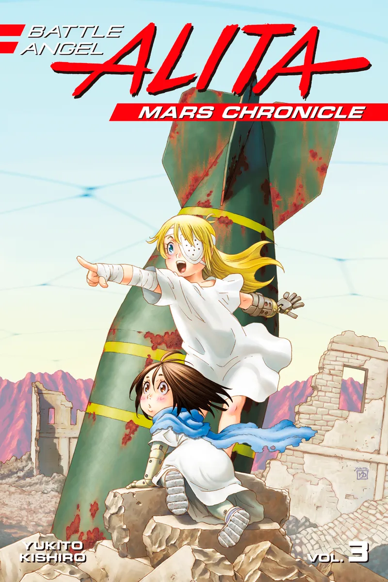 Cover of Battle Angel Alita: Mars Chronicle Vol 3