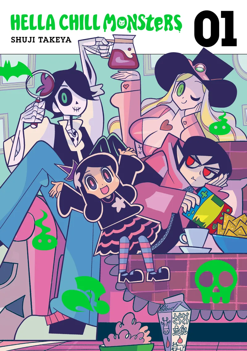 Cover of Hella Chill Monsters Vol. 1