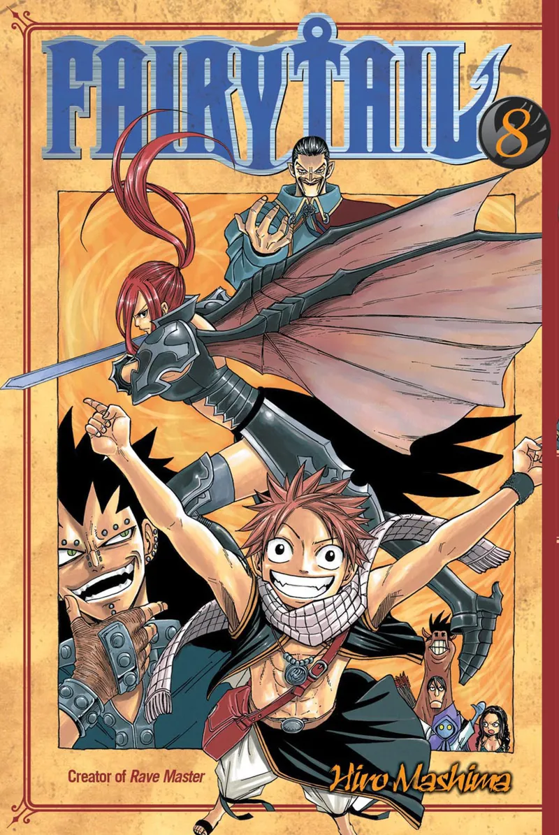 Cover of FAIRY TAIL Vol 8