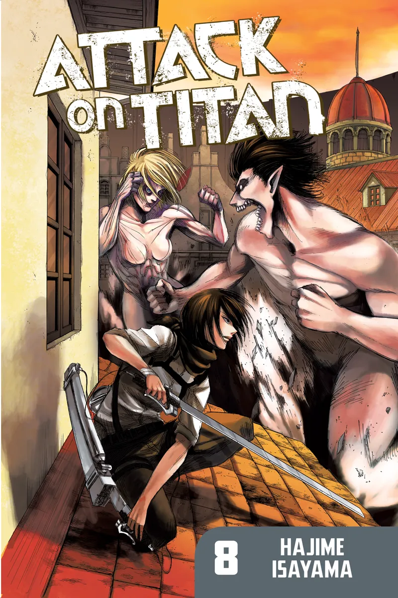 Cover of Attack on Titan Vol 8