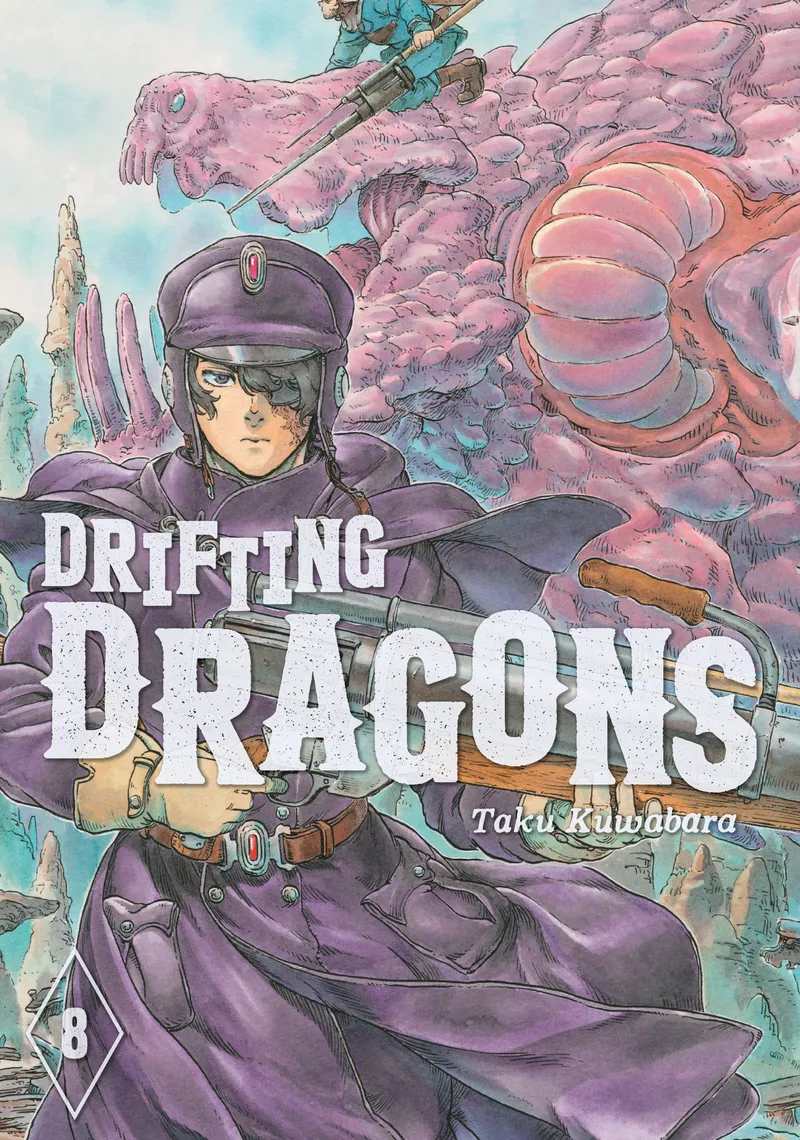 Cover of Drifting Dragons Vol 8